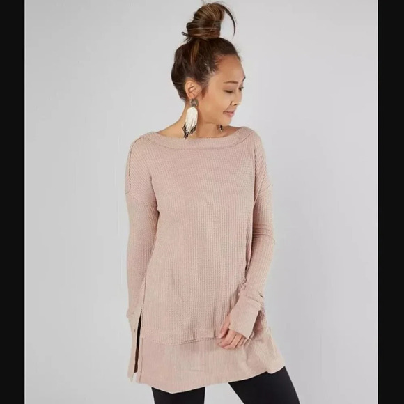 Free People We The Free North Shore Thermal Tunic - Picture 1 of 7